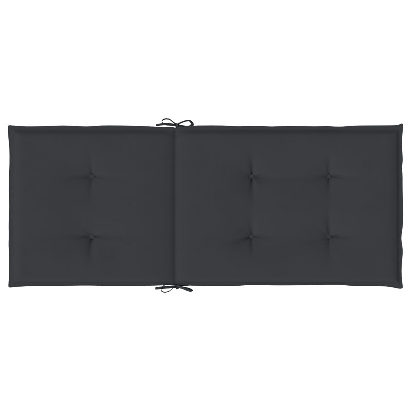 Coussin de siège / dossier d'extérieur, Noir