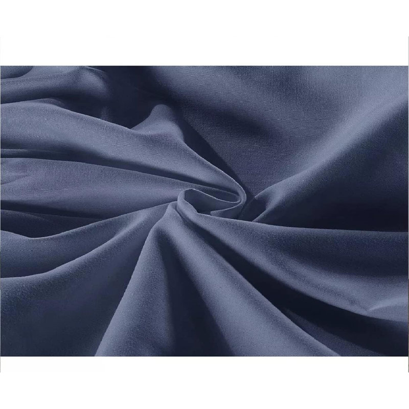 Ruffled Wrap Around Bed Skirt, Indigo