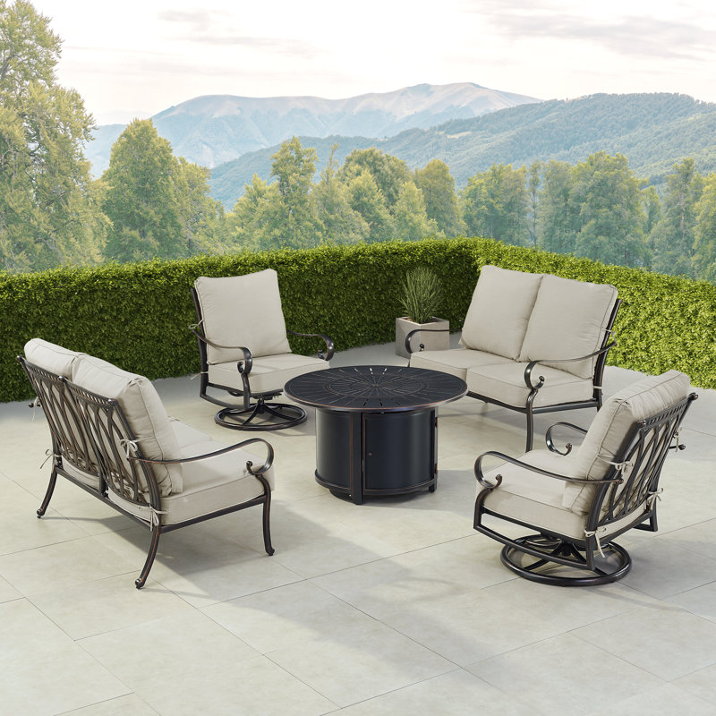 Nobu Outdoor 5 - Piece Conversation Set