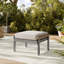 Ensemble de meubles de patio 6 pièces Nordic Hygge, 1 table basse, 1 causeuse, 2 chaises longues et 2 repose-pieds