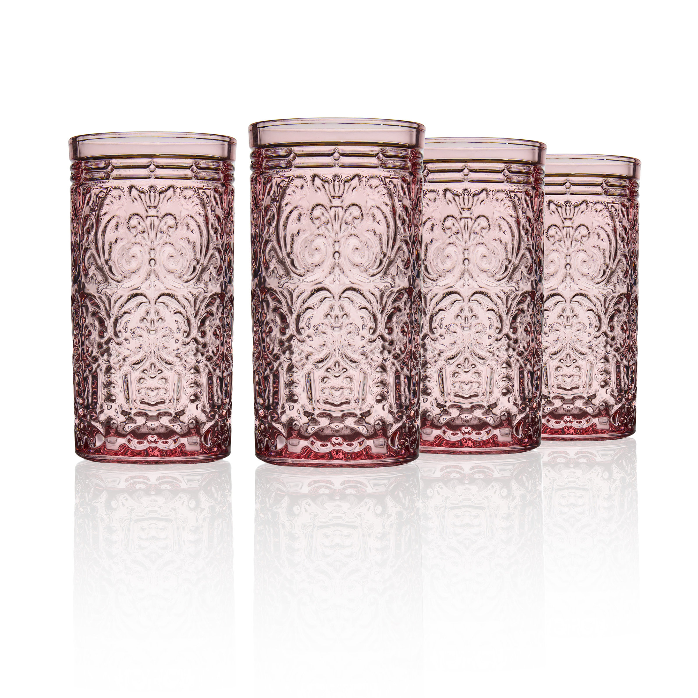 Godinger Silver Art Co Jax Glass Highball 14 oz & Reviews | Wayfair