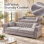 Chisholm 160 " Velvet Sofa-1511562144