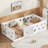 Solid Wood Bedframe with Rails