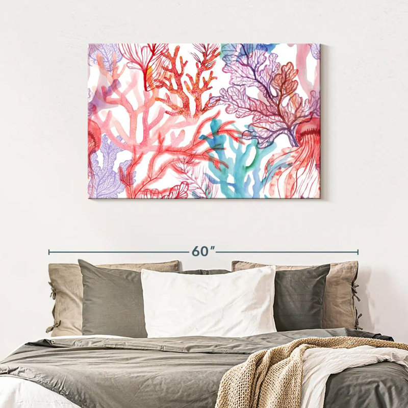 Corals, 30" H x 45" W