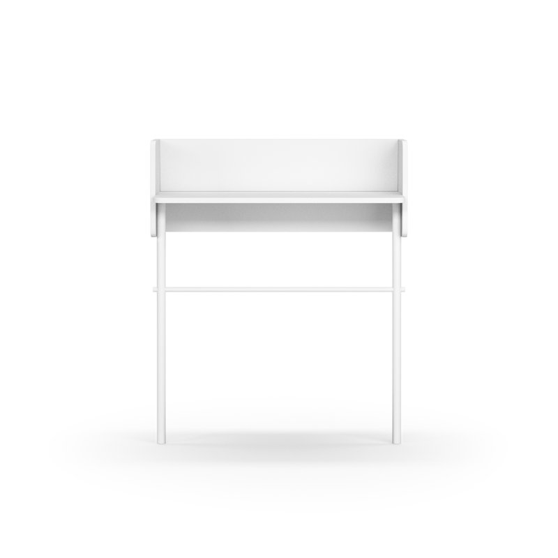 Alisande 80cm Console Table, White, White