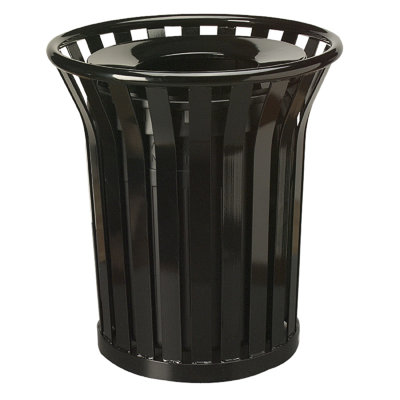 Steel Trash Can