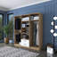 Harelda 6 Door Manufactured Wood Wardrobe-1545135081