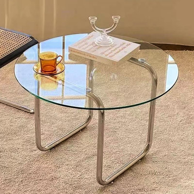 Plateau de table rond en verre trempé de 9,5 mm d'épaisseur (3/8 po), diamètre 100 cm (39,3 po), aspect élégant, bords sécuritaires pour une utilisation domestique, matériau de haute qualité, supporte fermement jusqu'à 45 kg (100 lb).
