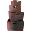 wooden storage crates