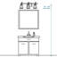 Éclairage pour meuble-lavabo à intensité variable Rosser-19909880-133335052-133335054