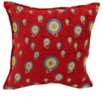 Southwestern Pillows Tassels Chenille Reversible Throw Pillow