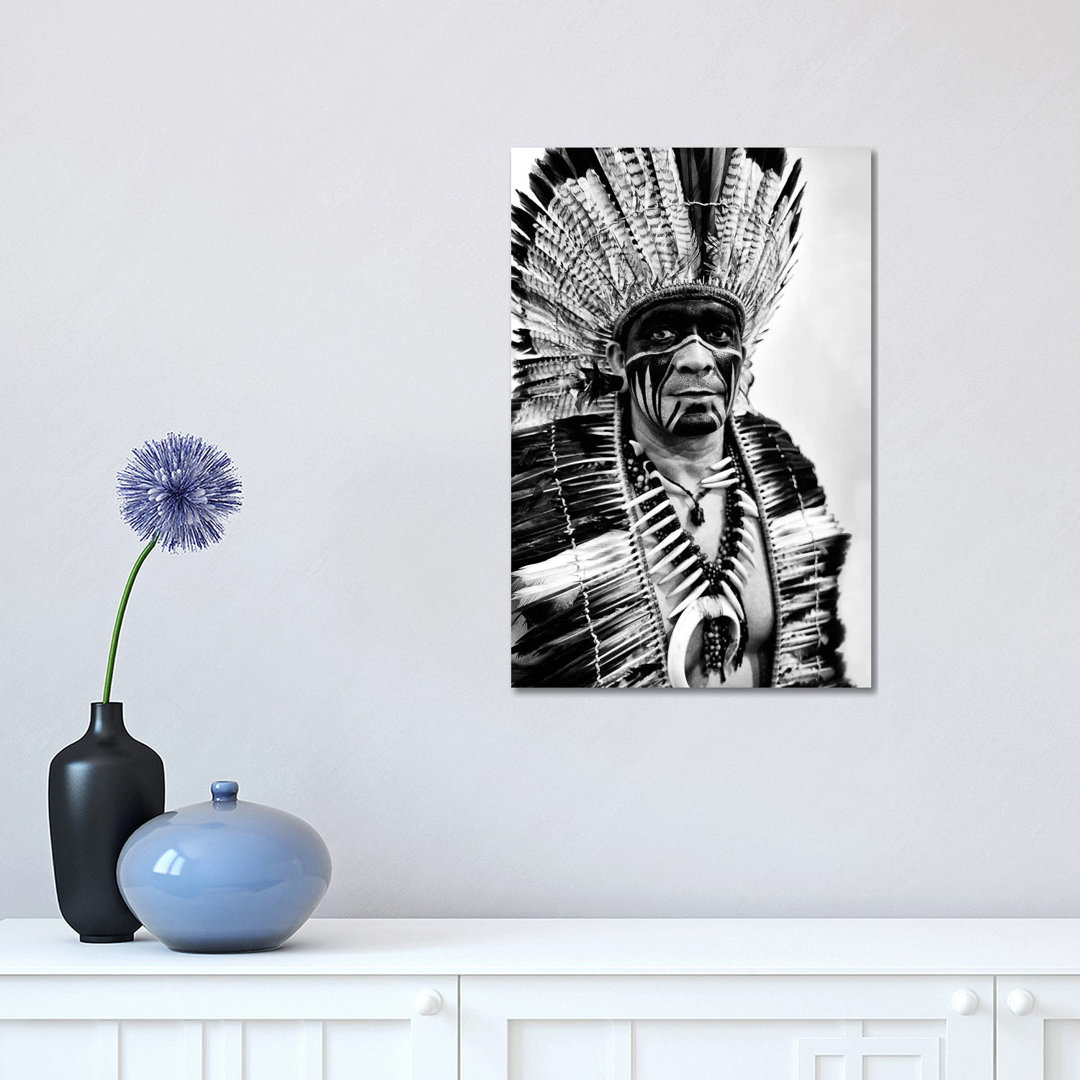 Indian by Glauco Meneghelli - Wrapped Canvas Print