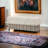  Marcello Genuine Leather Upholstered Bench Stainless Steel Base, 48x18x18-613724665-613724662