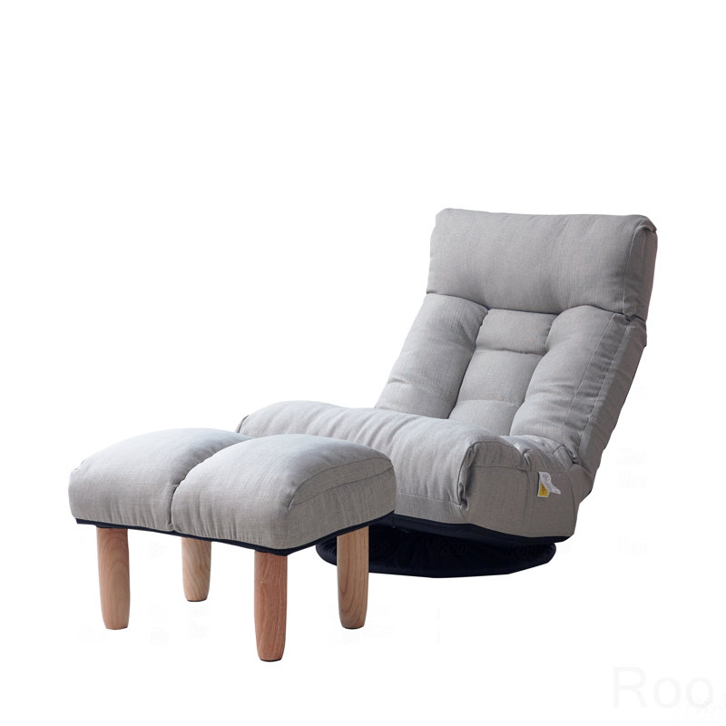 Fauteuil d'appoint inclinable simple simple Fauteuil d'appoint basique japonais Canapé paresseux Tatami Balcon Fauteuil d'appoint inclinable Basic
