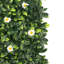 12pcs 20" X 20" Artificial Boxwood Wall Hedge Mat Plant Panels Outdoor Grass Fence