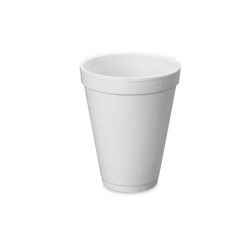 Gobelet jetable en mousse à usage unique 8 oz. Ecoqualité (300 oz)