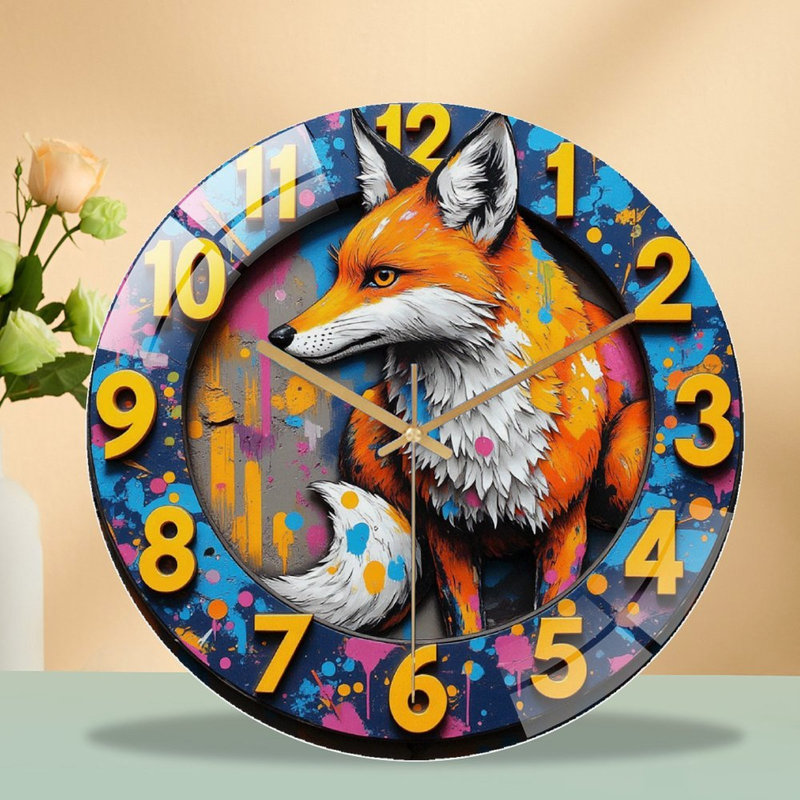 Horloge murale 12 po