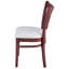 Chaise rembourrée Jiles Slatback
