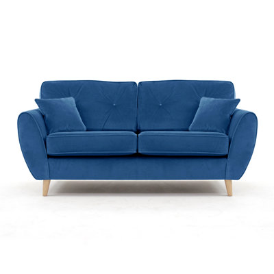 Rafe 3 Seater Velvet Sofa