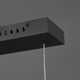 Delphia Single Light Metal Dimmable LED Chandelier