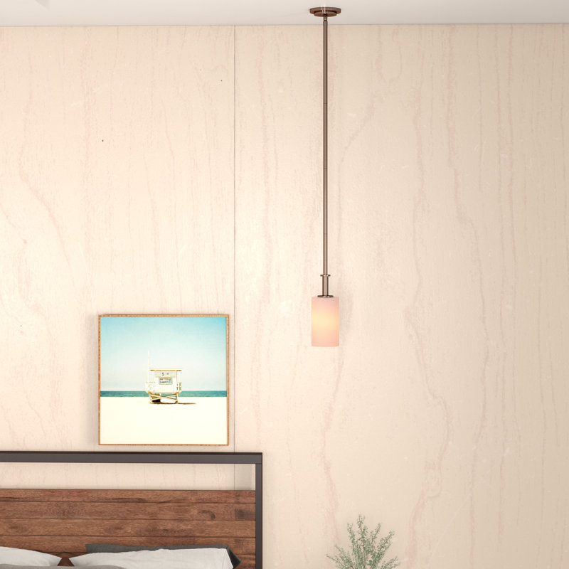 Luminaire suspendu cylindrique 1 lumière Arlandis