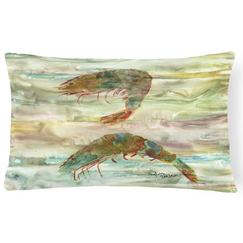  Coussin lombaire intérieur / extérieur Shrimp Sunset