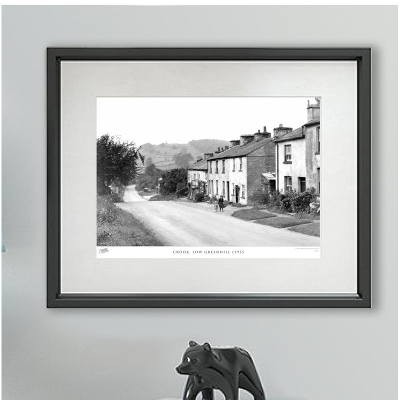 Crook, Low Greenhill C1955 by Francis Frith - Single Picture Frame Print, 60cm H x 80cm W x 2.3cm D