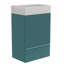 Meuble-lavabo autoportant pour salle de bain moderne, 20 po-1549983287