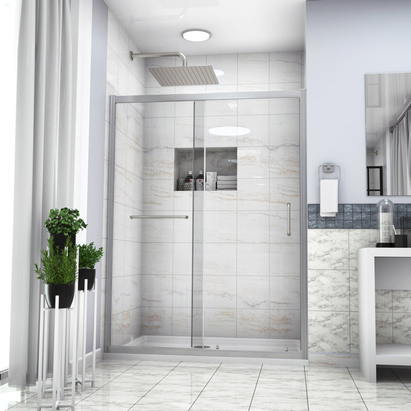 Paroi de douche coulissante simple