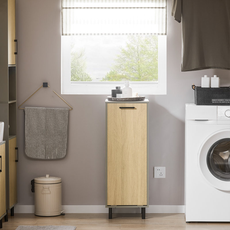 Wood Cabinet Laundry Hamper