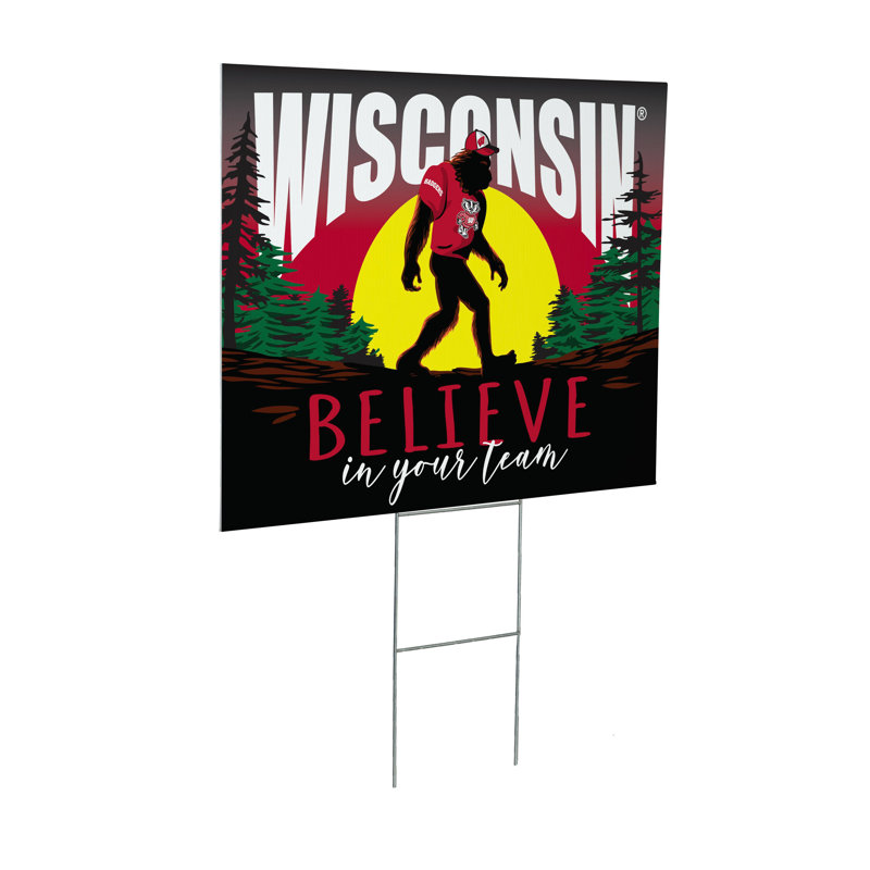 Enseigne de cour de l'Université du Wisconsin-Madison, Bigfoot