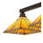 Prairie Corn 3 - Light Oil Rubbed Bronze Pendant