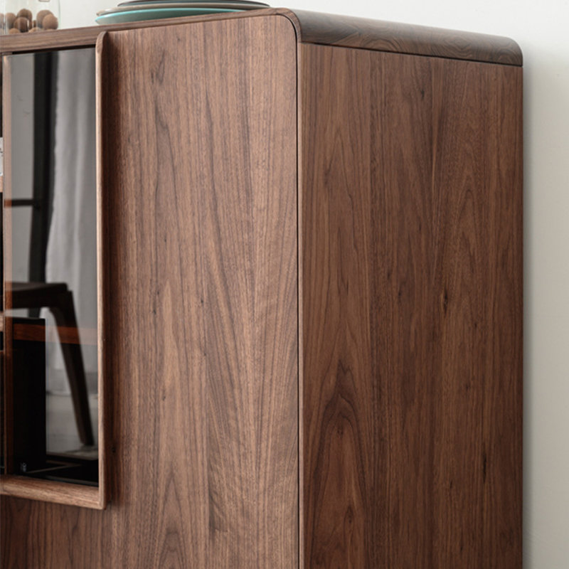 Buffet simple et multifonctionnel avec rangement, 33.86" H x 55.12" W x 17.72" D