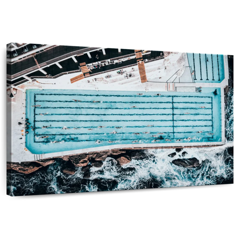 Piscine Gillard Bondi Icebergs, H 32 po x l 48 po