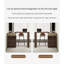 Table de bar extensible et rétractable Modern