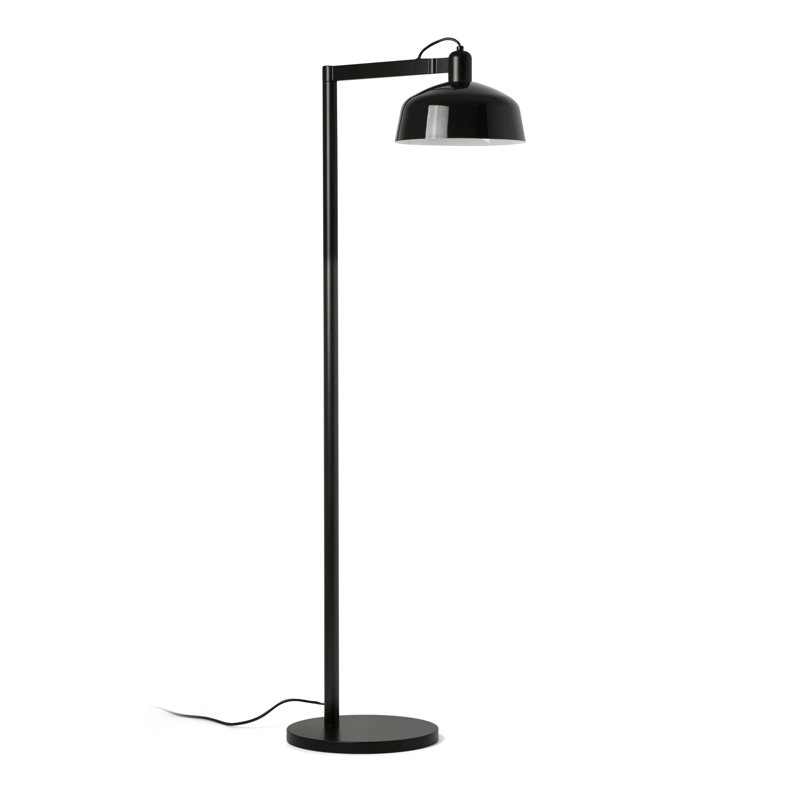 Lampe sur pied en métal Tatawin, Noir