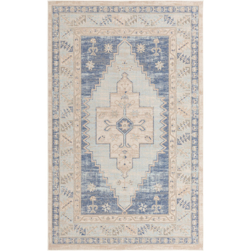 Matthei Oriental Indoor Rug, Rectangle 5' x 8'