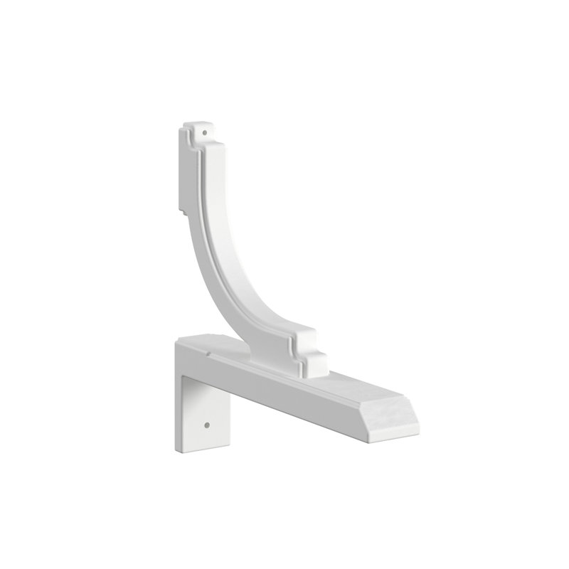 Woodhaven Address Sign Post, White