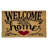 Natural Coir "Welcome to Our Home" Rectangular Doormat 18" x 30"