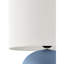 Ceramic Table Lamp with Linen Drum Shade-2018340837
