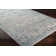 Tapis oriental gris / bleu sarcelle