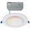 6'' 12 Watt Dimmable Air-Tight IC Rated LED Canless Recessed Lighting Kit