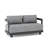 GRANADA ALUMINUM LOVESEAT