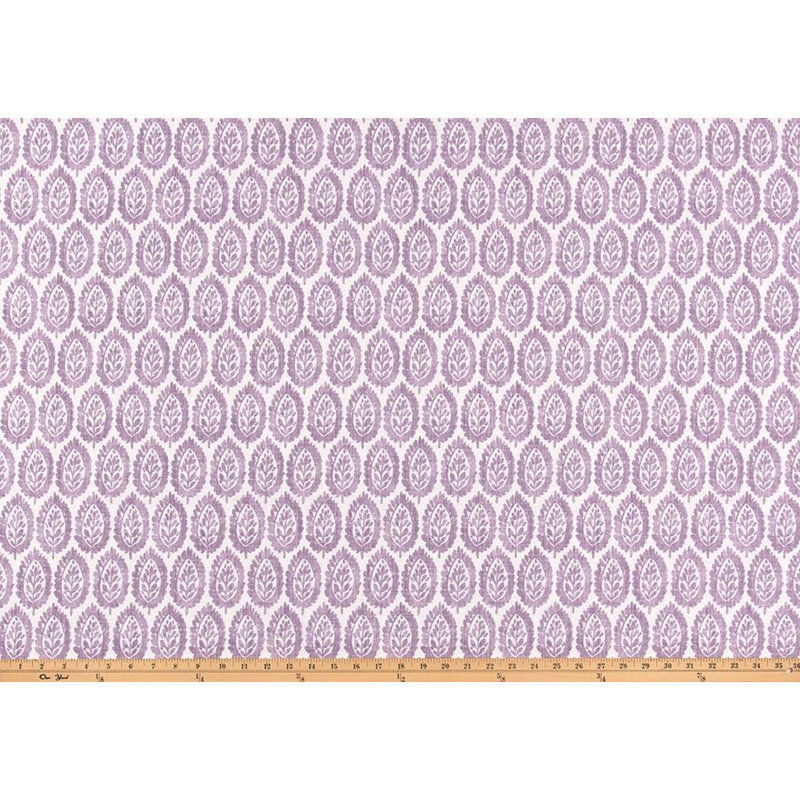 Housse de coussin en coton lavande, Square 19"