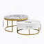 Table basse gigogne moderne avec tiroirs Modern