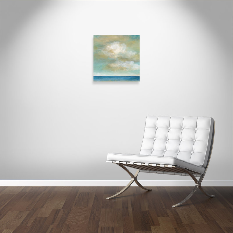 Cloudscape II - Peinture, Toile tendue, H 24 po x l 24 po x P 1,375 po