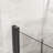 Goodyo 34"X 72" Bifold Frameless Glass Shower Door 1/4 Inch Tempered Clear Glass Pivot Swing Shower Panel, Foldable-113931009
