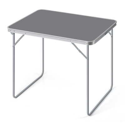 Folding table for outdoor