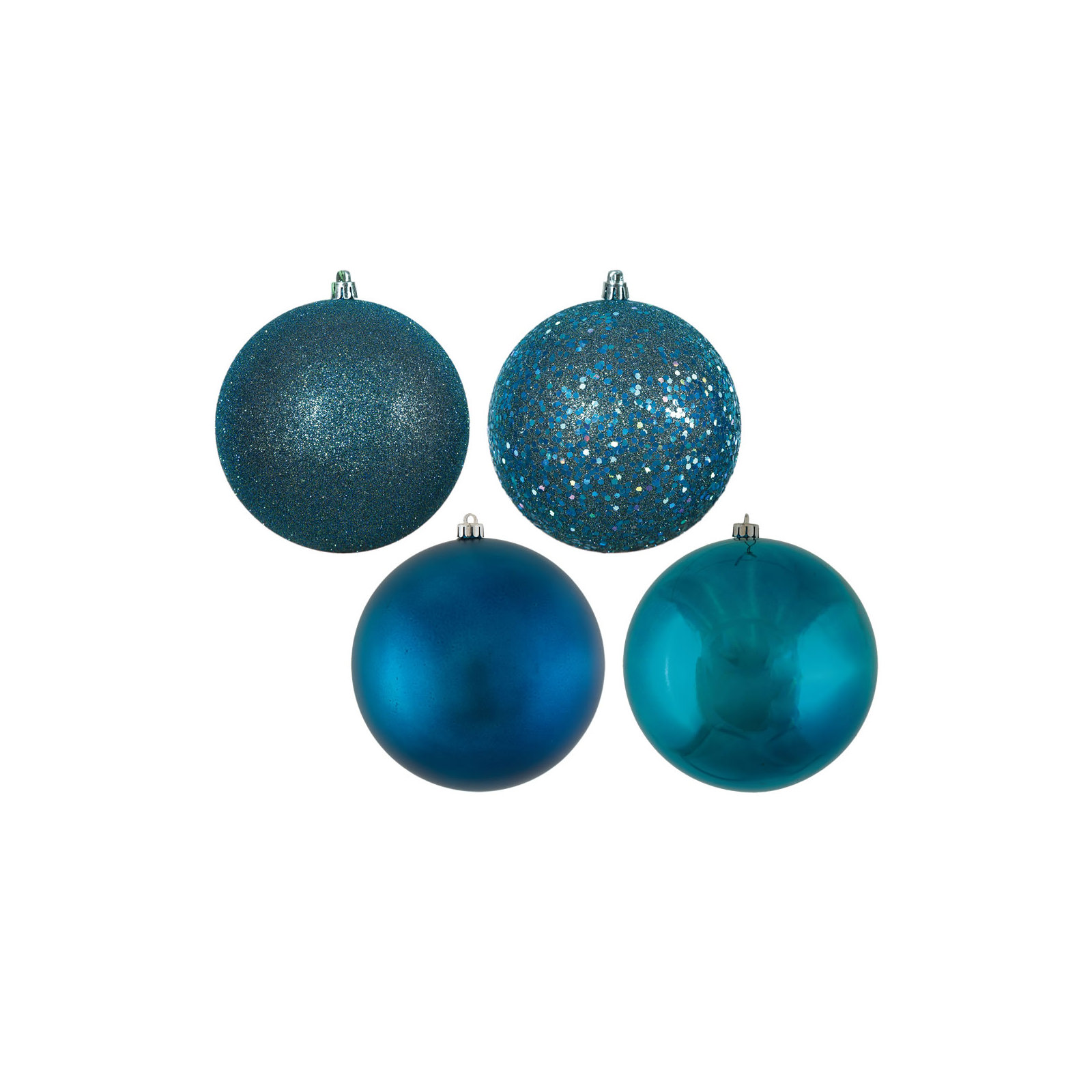 Holiday Décor Ball Ornament, Sea Blue, 2.75"
