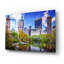 «Central Park South from Gapstow Bridge» par Rick Berk, art en verre acrylique-208972414